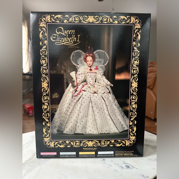 Queen Elizabeth I of England Barbie Doll Coronation Women of Royalty - Picture 1 of 7